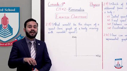 Class 9 - Physics - Chapter 2 - Lecture 12 - Exercise Questions 2.8 to 2.14