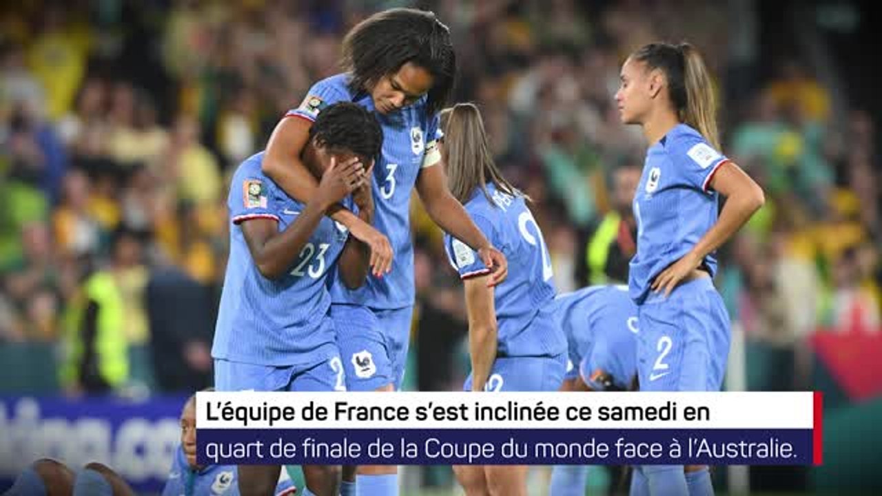 France - Les Bleues s'arrêtent en quarts