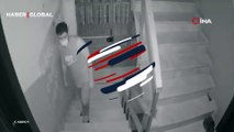 Güvenlik kamerasına yansıdı: Ayakkabı hırsızı önce ayakkabı numarasına baktı, sonra çaldı!