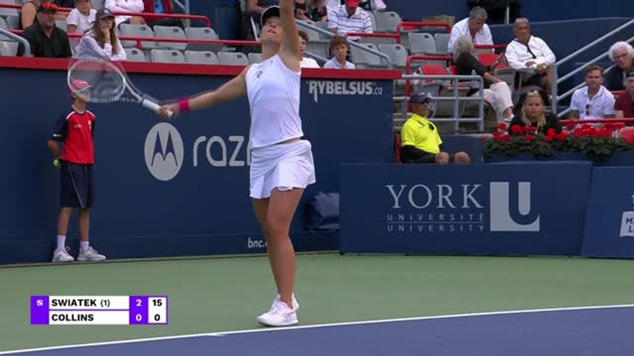 Highlights: swiatek erneut nicht ohne probleme