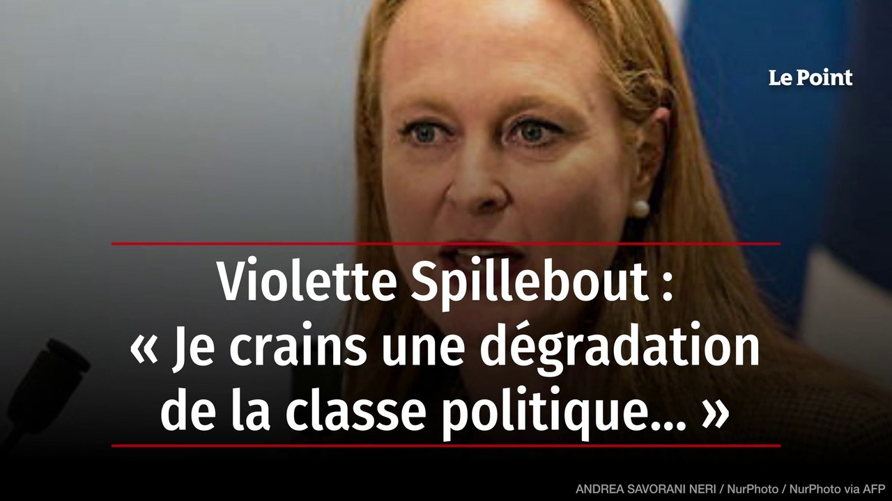 Violette Spillebout : « Je crains une dégradation de la classe politique… »