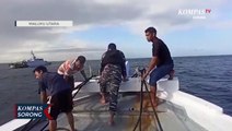 TNI Angkatan Laut Bantu Evakuasi Kapal Mati Mesin di Perairan Halmahera Selatan