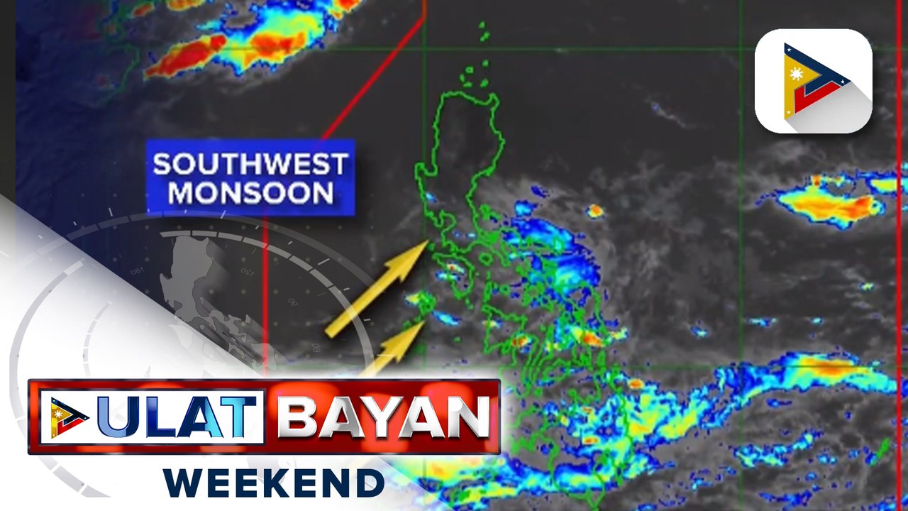 Habagat, magdadala ng pag-ulan sa iba't ibang lugar sa bansa
