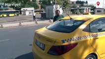 Üsküdar'da denetime takılan taksici üst üste iki ceza yedi
