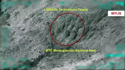 1'i turuncu kategoride bulunan 4 terörist etkisiz hale getirildi! O anlar kamerada