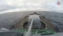 الأسطول الشمالي الروسي يجري تدريبات عسكرية في القطب الشمالي