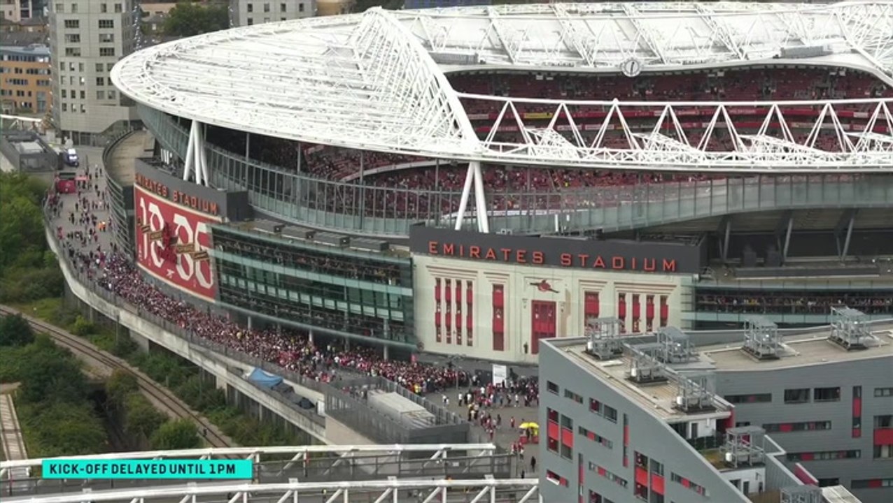 Arsenal: Thousands of fans stuck outside Emirates Stadium as turnstile ...