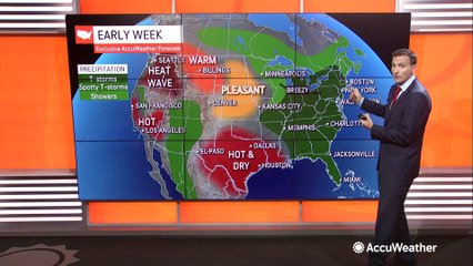 Stormy weekend on tap for Northeast, Midwest