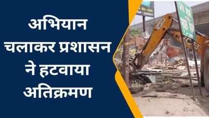 कौशाम्बी: इस क्षेत्र में फिर गरजा सीएम का बुलडोजर,सब किया तहस नहस