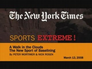 Slackline basejump par Dean Potter