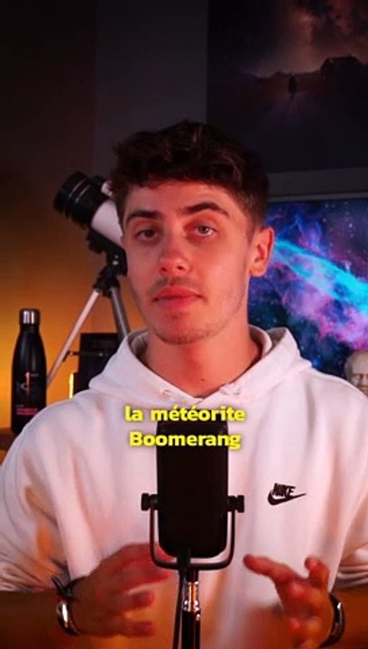 Le premier cas de météorite booomerang découverte !