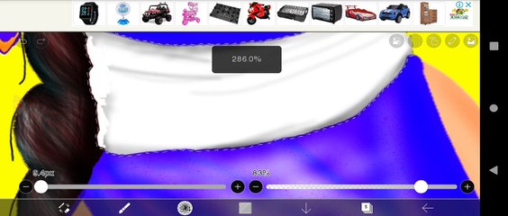 Desenhar Mai-li Capcom vs SNK no IbisPaintX Android Parte 9