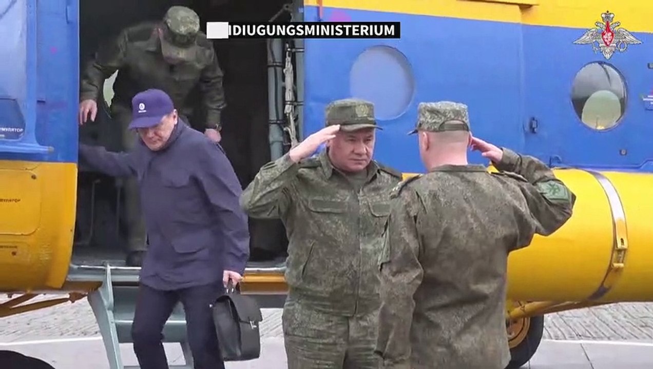 Russischer Verteidigungsminister besucht Truppen in der Arktis