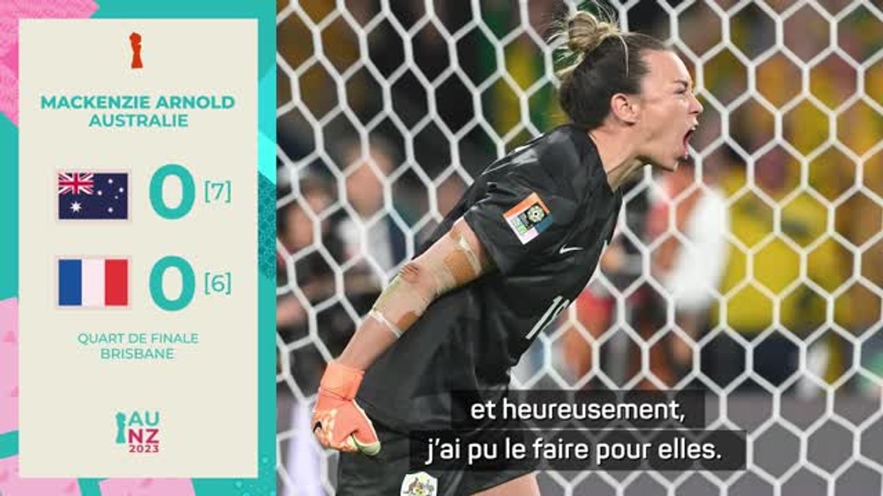 Australie - Arnold : "Les filles m'ont soutenu à 100%"
