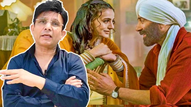 KRK ने Gadar 2 को बोला Gutter 2, Sunny Deol के फैंस ने कमाल को लताड़ा, बोलीं ऐसी-ऐसी बातें