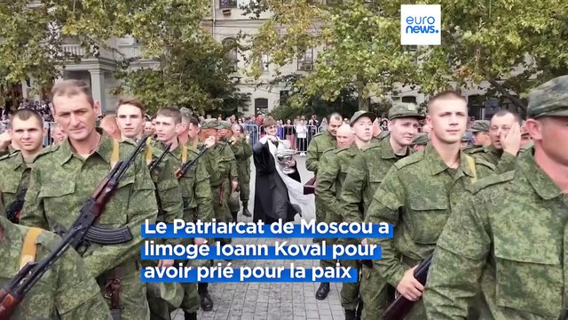 Guerre en Ukraine : l'Église orthodoxe russe fait la chasse aux prêtres dissidents