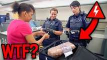 Smuggling HASH Brownies - Border Patrol Police!