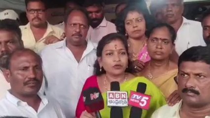 అనకాపల్లి జిల్లా: నా కారును కదలనివ్వలేదు.. అనిత ఫైర్