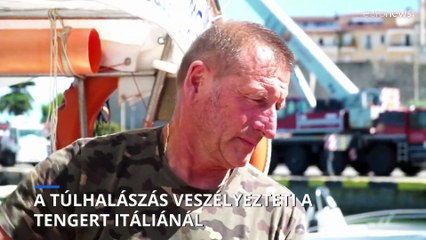 A túlhalászás veszélyezteti a tenger védett rezervátumait az olasz partoknál