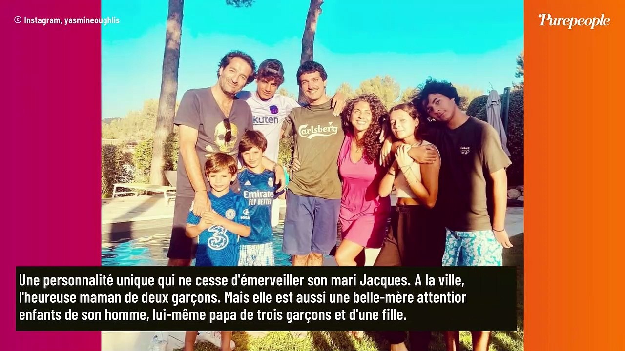 Yasmine Oughlis mariée à Jacques : Photo de son mariage et de sa vie de famille recomposée avec 6 enfants
