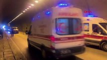Amasya Şehzadeler Tünelinde TIR Kazası: 1 Yaralı