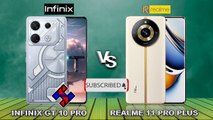 Infinix GT 10 Pro vs Realme 11 Pro Plus