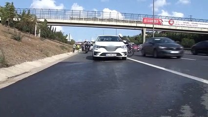 Un citoyen a perdu la vie en sautant d'un viaduc sur l'autoroute TEM d'Istanbul