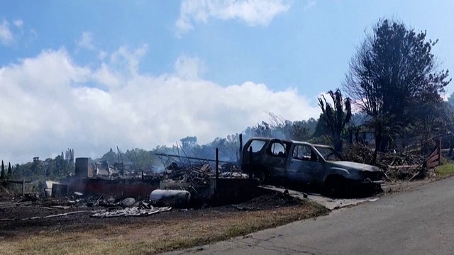 ارتفاع قتلى حرائق غابات ولاية هاواي الأميركية إلى 80 شخصا