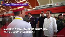 Para Artis Tertawa Saat Jokowi Bercana Soal Cak Lontong Usai Jajal LRT