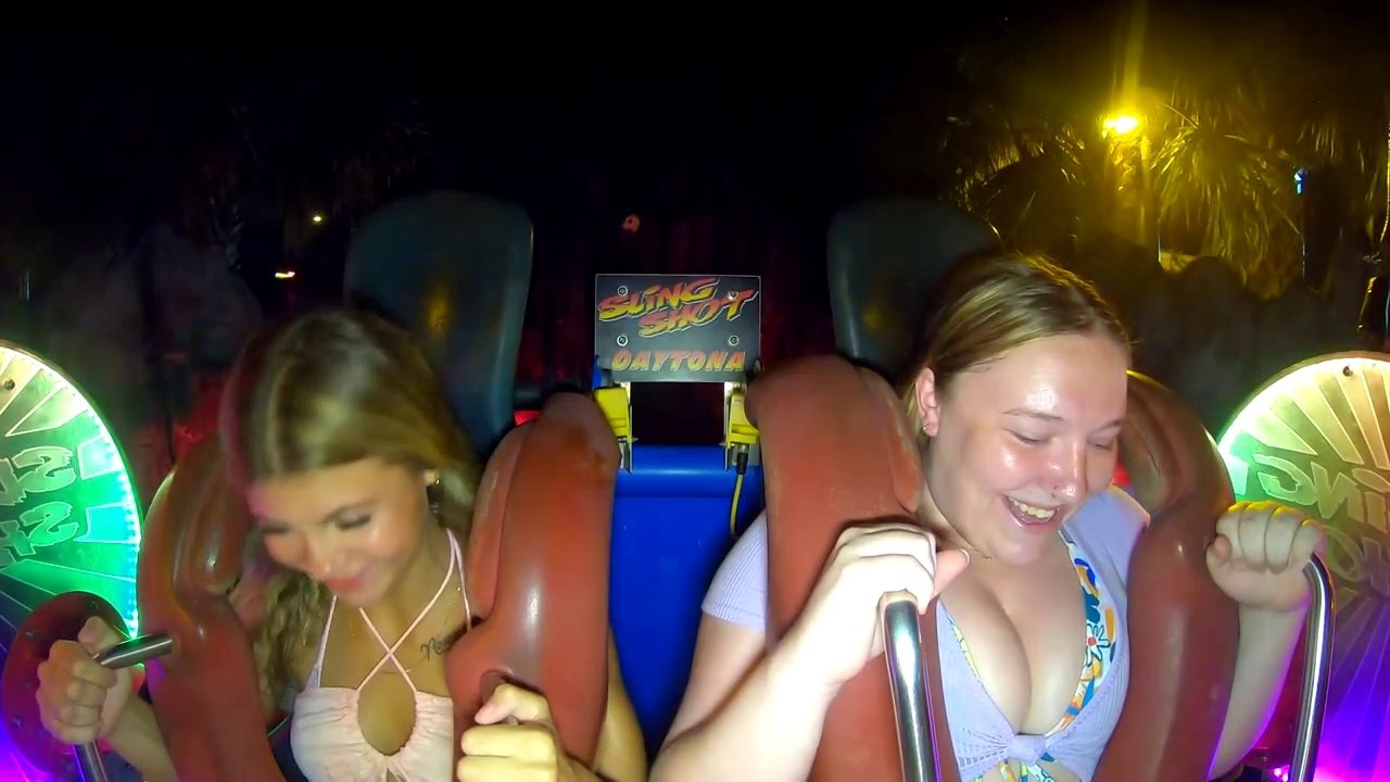 Girls Passing Out #99 | Funny Slingshot Ride Compilation