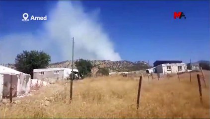 Lice’deki yangın için acil müdahale çağrısı