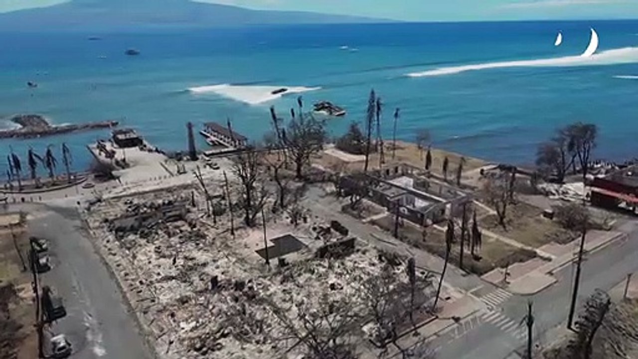 Devastador incendio forestal en Hawái deja 80 m...