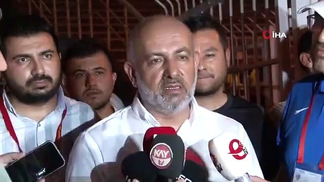 Le président de Kayserispor, Ali Çamlı： Je ne suis pas satisfait du tirage au sort, je suis triste de la victoire perdue