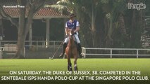 Prince Harry Saddles Up in Singapore for Polo Match to Benefit His Beloved Charity