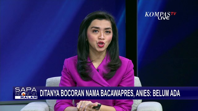 Begini Jawaban Anies saat Ditanya Bocoran Nama Bacawapres