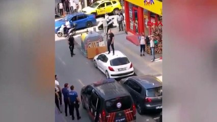 Yalova'da Tartışma Sonrası Otomobilin Üstüne Çıkan Şüpheli Gözaltına Alındı
