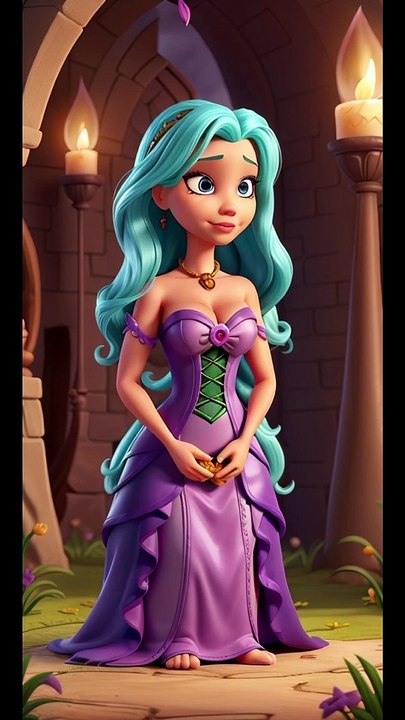 Barbie encountered challenges, solved puzzles kids animated cartoons