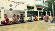 Cinco muertos y 40 000 evacuados por las inundaciones monzónicas en Birmania