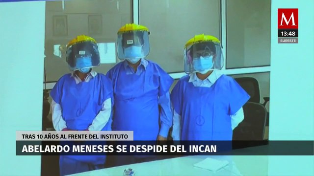 Abelardo Meneses concluye sus funciones como director del Instituto de Cancerología (INCAN)