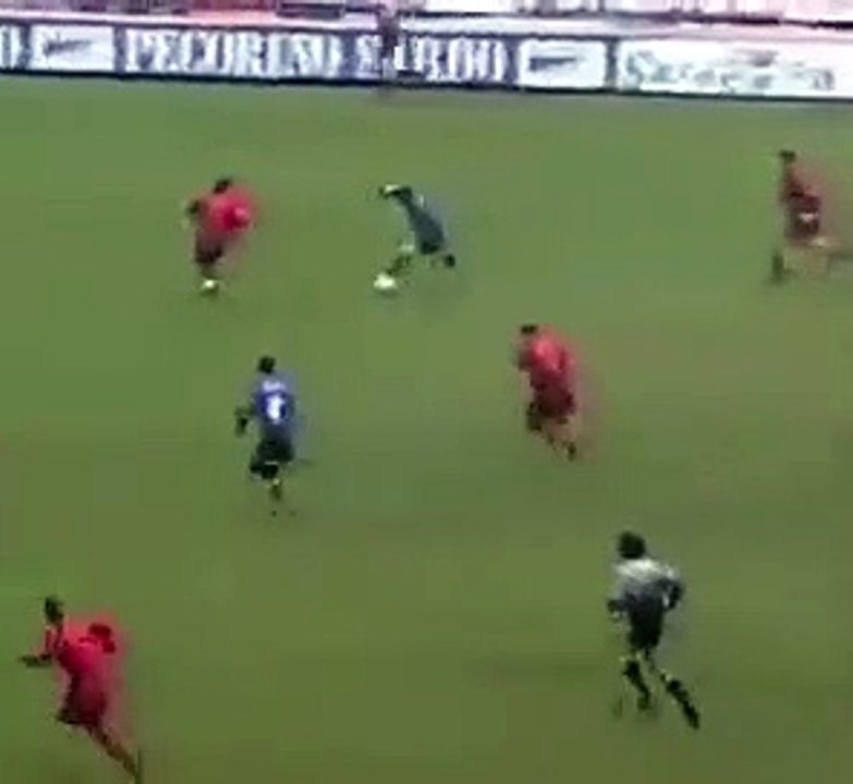 Youri Djorkaeff did this, spectacular GOAL!!! MUST SEE!!!