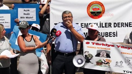 Emekliler, Ankara Kızılay'da Eylem Yaptı: "Cumhurbaşkanımız Bize, Eski Türkiye'yi Gençlere Anlatma Görevi Verdi.