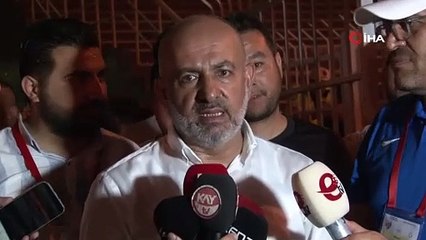 Ali Çamlı'dan maç sonu açıklamalar