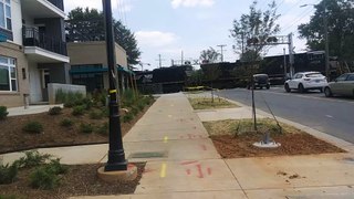 Norfolk Southern in Noda with 86 Covered Hopper cars