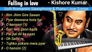 Soft saxophone and piano hindi love song | Falling in love | Kishore kumar | Hindi song Saxophone and piano music | Rim jim gire sawan | Pyar diwana hota hai | O hansini meri hansini | Love songs | Top saxophone and piano instrumenthindi song | Saxophone