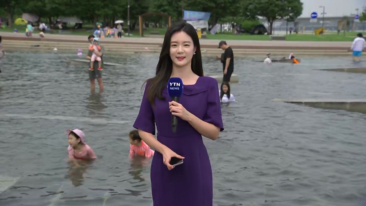 [날씨] 중부 폭염특보 확대...전국 30℃ 안팎 무더위 / YTN
