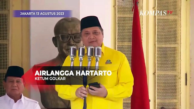 Ketum Golkar Airlangga Ungkap Alasan Dukung Prabowo Subianto