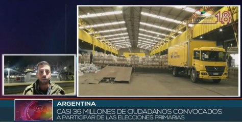 Скачать видео: Casi 36 millones de argentinos están convocados a votar en elecciones primarias