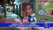 San Juan de Lurigancho: nuevo enfrentamiento entre barristas de Universitario y Alianza Lima