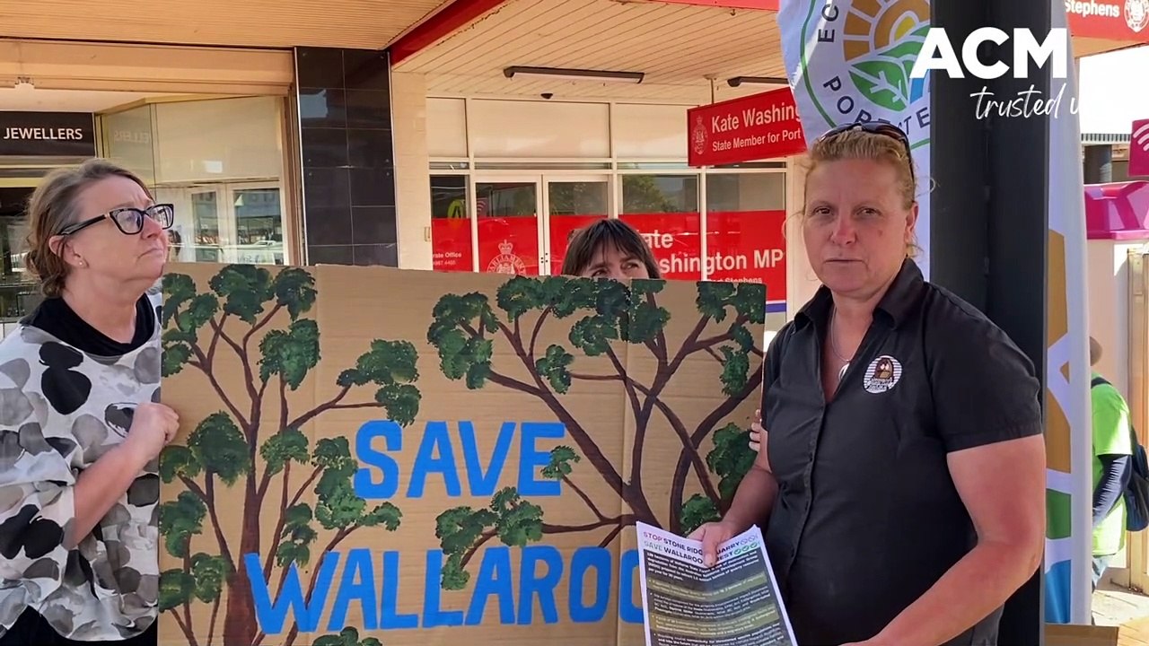Save Balickera rally at Raymond Terrace