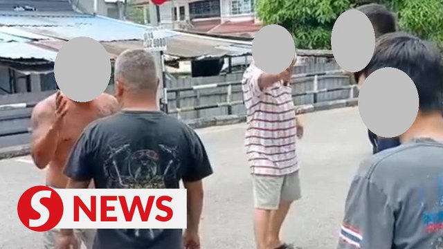 Father, son arrested following armed confrontation in Sibu